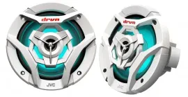 JVC CS-DR621MWL 6.5" 2-Way 150W RMS Coaxial Marine Speakers