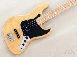 2011 Fender Jazz Bass ‘75 Vintage Reissue JB75 Natural Ash, Japan MIJ