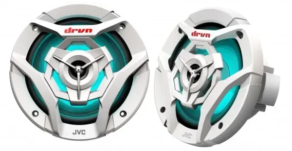JVC CS-DR621MWL 6.5" 2-Way 150W RMS Coaxial Marine Speakers