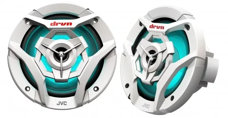 Динамик для морских судов JVC CS-DR621MWL 6.5", 2-полосный, коаксиальный, 150W RMS
