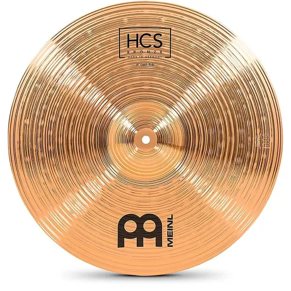 Тарелка барабанная MEINL 18" HCS Bronze Crash-Ride