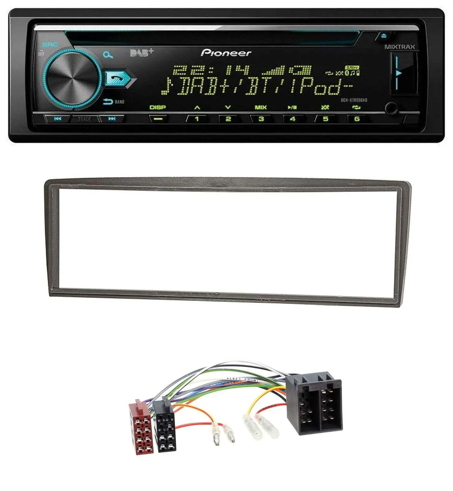 Pioneer DAB MP3 CD USB Bluetooth Autoradio für Alfa Romeo GTV (ab 2004)