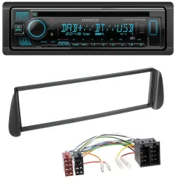 Kenwood Bluetooth DAB CD MP3 USB Autoradio für Citroen Xsara Picasso (ab 2000)