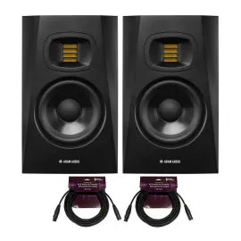 Adam Audio T5V Active Nearfield Monitor 2 Pack Bundle PRO Audio