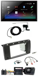 Pioneer DAB Lenkrad Bluetooth 2DIN USB Autoradio für Mercedes R-Klasse 2006-2012