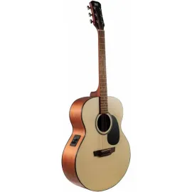 Электроакустическая гитара JET Guitars JJE-250 Jumbo Open Pore Natural