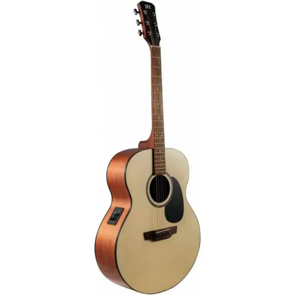 Электроакустическая гитара JET Guitars JJE-250 Jumbo Open Pore Natural