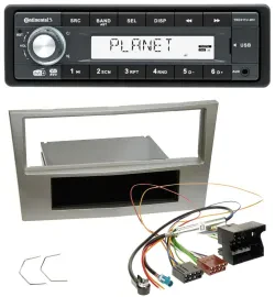 Continental MP3 AUX USB DAB 1DIN Autoradio für Opel Zafira B Astra H Corsa D ab