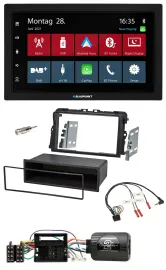 Автомагнитола для Opel Vivaro 2011–2015 Blaupunkt 2DIN, Bluetooth, DAB, USB, поддержка управления на руле