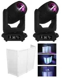 Прожектор American DJ Hydro Beam CMY IP65 (набор, 2 шт.) с Aria X2 Wireless DMX, с фасадом