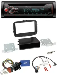 Автомагнитола для Alfa Romeo Giulietta Pioneer DAB, CD, Bluetooth, USB (2013–202)