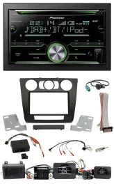 Pioneer Bluetooth Lenkrad DAB 2DIN USB CD Autoradio für BMW 1er Aktiv PDC man. K