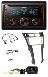 Pioneer 2DIN DAB Lenkrad Bluetooth USB CD Autoradio für Toyota Yaris 2006-2011