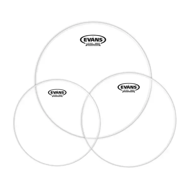 Набор пластиков  для том барабана Evans ETP-G2CLR-S 3 штуки