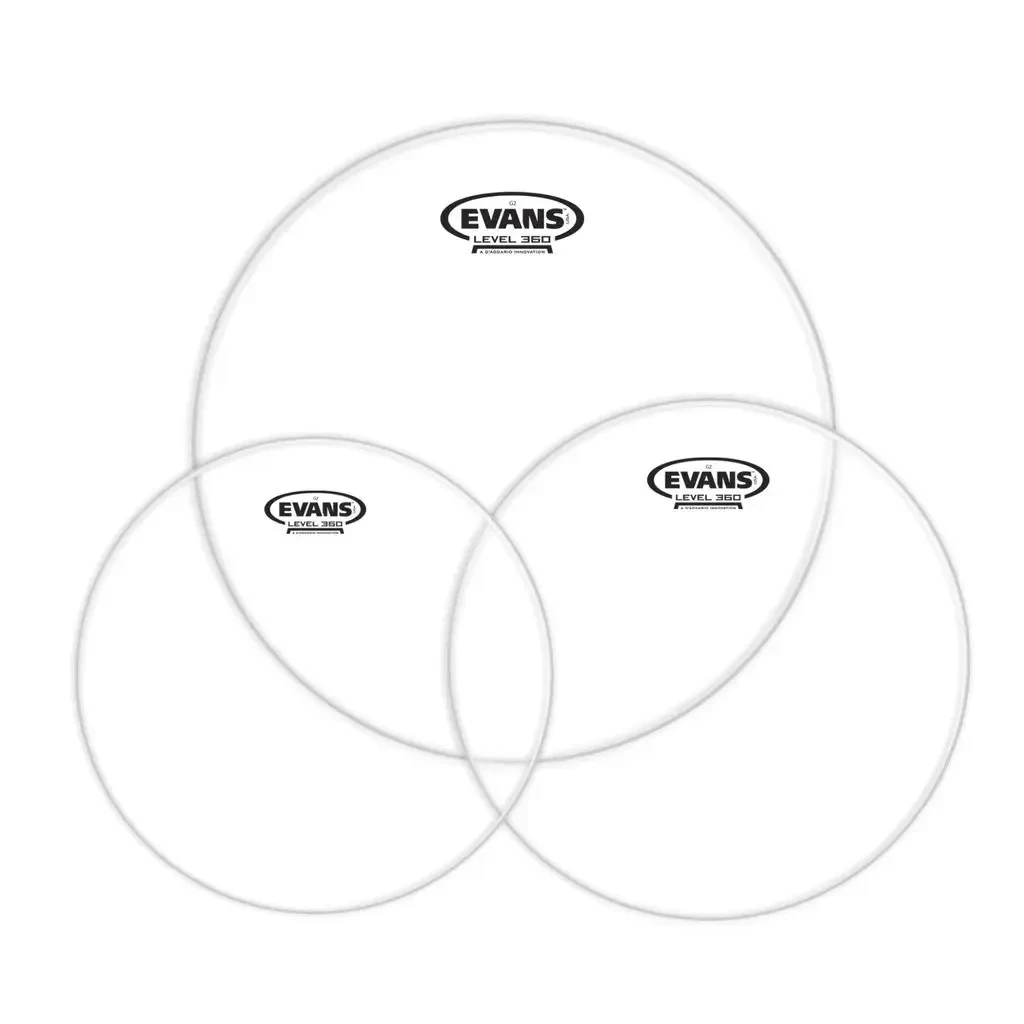 Набор пластиков  для том барабана Evans ETP-G2CLR-S 3 штуки