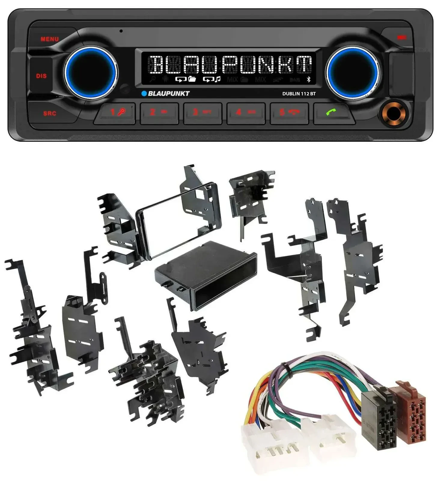 Blaupunkt MP3 Bluetooth USB AUX Autoradio für Toyota Highlander Matrix RAV 4
