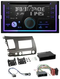 JVC MP3 USB 2DIN DAB Bluetooth CD Autoradio für Honda Civic Hybrid FD3 06-10 ant