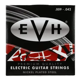 EVH Premium Nickel Plated Sweet Sounding Electric Guitar Strings .009 .042