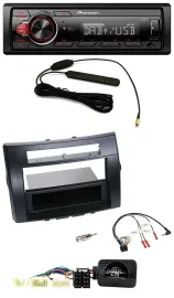 Автомагнитола Pioneer 1-DIN, MP3, DAB, USB, поддержка кнопок на руле, для Toyota Corolla Verso (2004–2007), черная