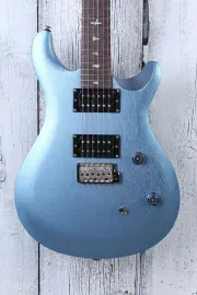 PRS SE CE 24 Solid Body Electric Guitar Ice Blue Metallic Satin with Gig Bag