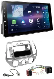Pioneer Bluetooth USB DAB MP3 Autoradio für Hyundai i20 (12-14) man. Klima