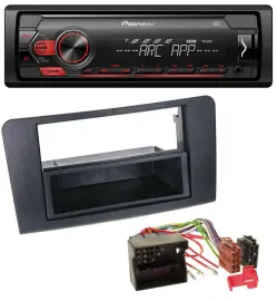 Pioneer DAB 1DIN MP3 AUX USB Autoradio für Mercedes ML (ab 2006)