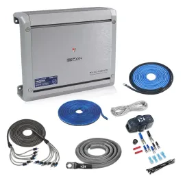 Kenwood KAC-M8005 | 1600W 5-channel Marine Amplifier w/ Amp Kit