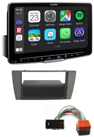 Alpine Bluetooth MP3 USB DAB Autoradio für Jaguar S-Type X-Type 2003-2008