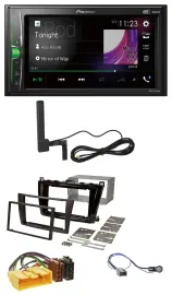 Pioneer MP3 DAB AUX 2DIN Bluetooth Autoradio für Mazda 6 (208-2012)