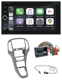 Blaupunkt 2DIN Bluetooth DAB USB DVD MP3 Autoradio für Opel Astra J ab 09 Titang