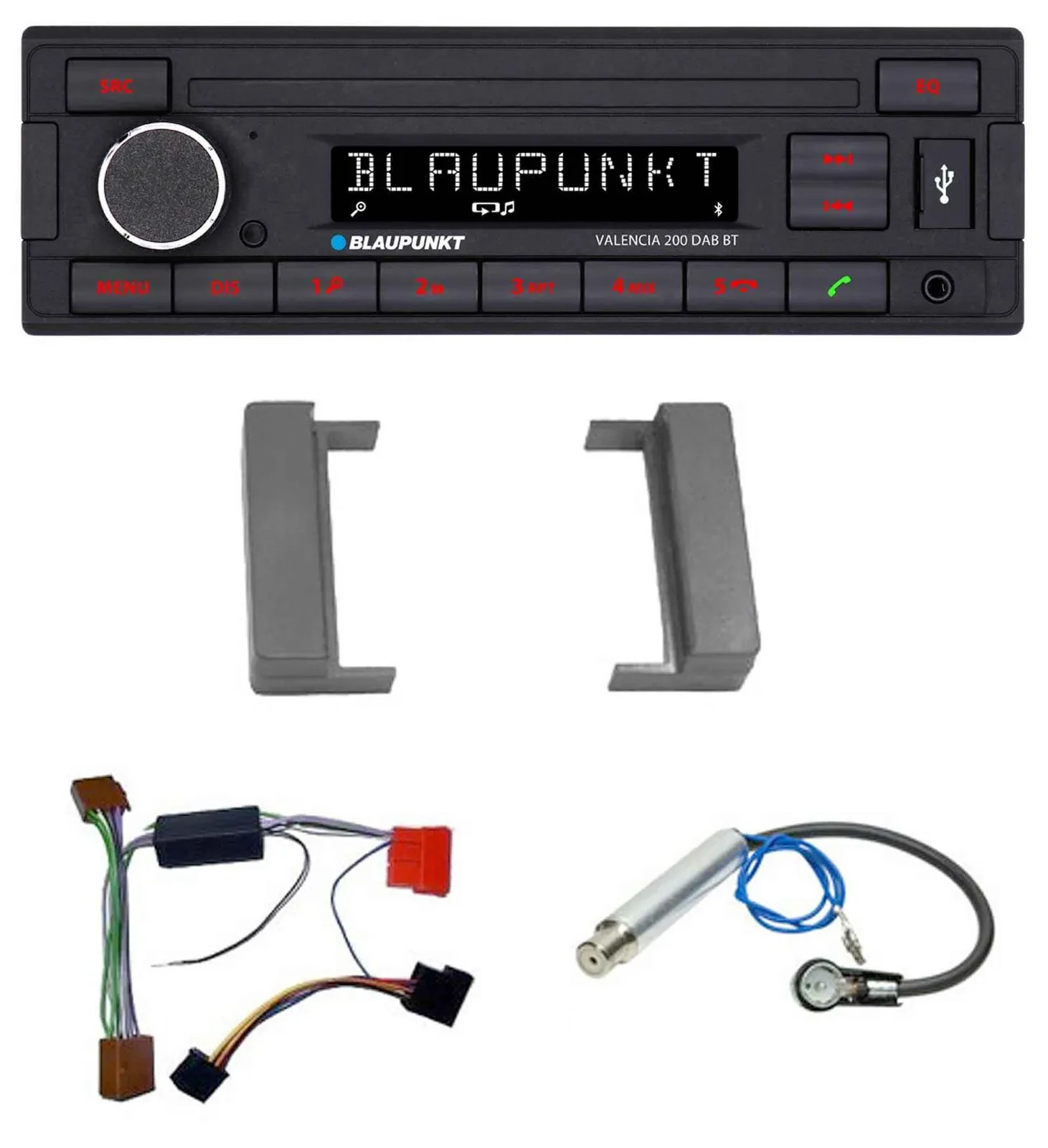 Blaupunkt DAB MP3 Bluetooth USB Autoradio für Audi A2 A3 8L A4 B5 TT 99-06 Aktiv