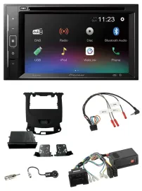 Pioneer Bluetooth Lenkrad USB 2DIN DAB DVD Autoradio für Chevrolet Cruze ab 2016