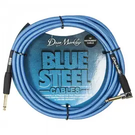 Инструментальный кабель Dean Markley DMBSIN10R Blue Steel 3 м