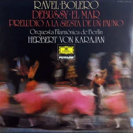 KARAJAN - Bolero / El Mar · Preludio A La Siesta De Un Fauno (LP , Used)