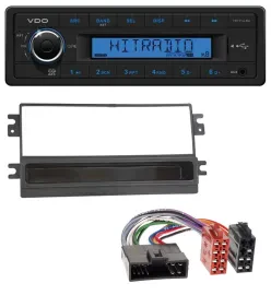 VDO AUX 1DIN MP3 USB Autoradio für Kia Clarus Carens FL Carnival Sportage bis 01