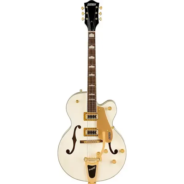 Полуакустическая электрогитара Gretsch G5427TG Electromatic Hollowbody Bigsby LE Guitar Champagne White Gold