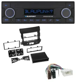 Blaupunkt DAB USB Bluetooth MP3 Autoradio für Citroen C-Crosser Mitsubishi Outla