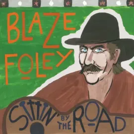 Виниловая пластинка Blaze Foley - Sittin' by the Road - Blue [New Vinyl LP] Blue, Colored Vinyl