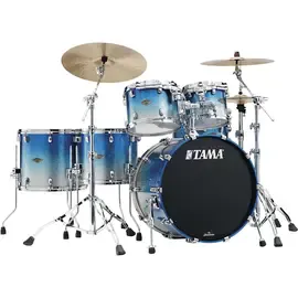 Ударная установка акустическая Tama Starclassic Walnut/Birch WBS52LS 5-piece Shell Pack - Molten Blue Ice Fade