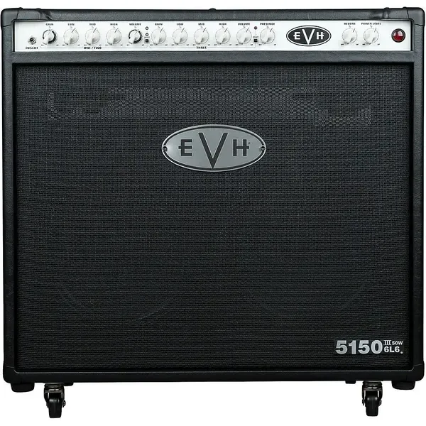 Комбоусилитель для электрогитары EVH 5150III 50W 2x12 6L6 Tube Guitar Combo Amp Black