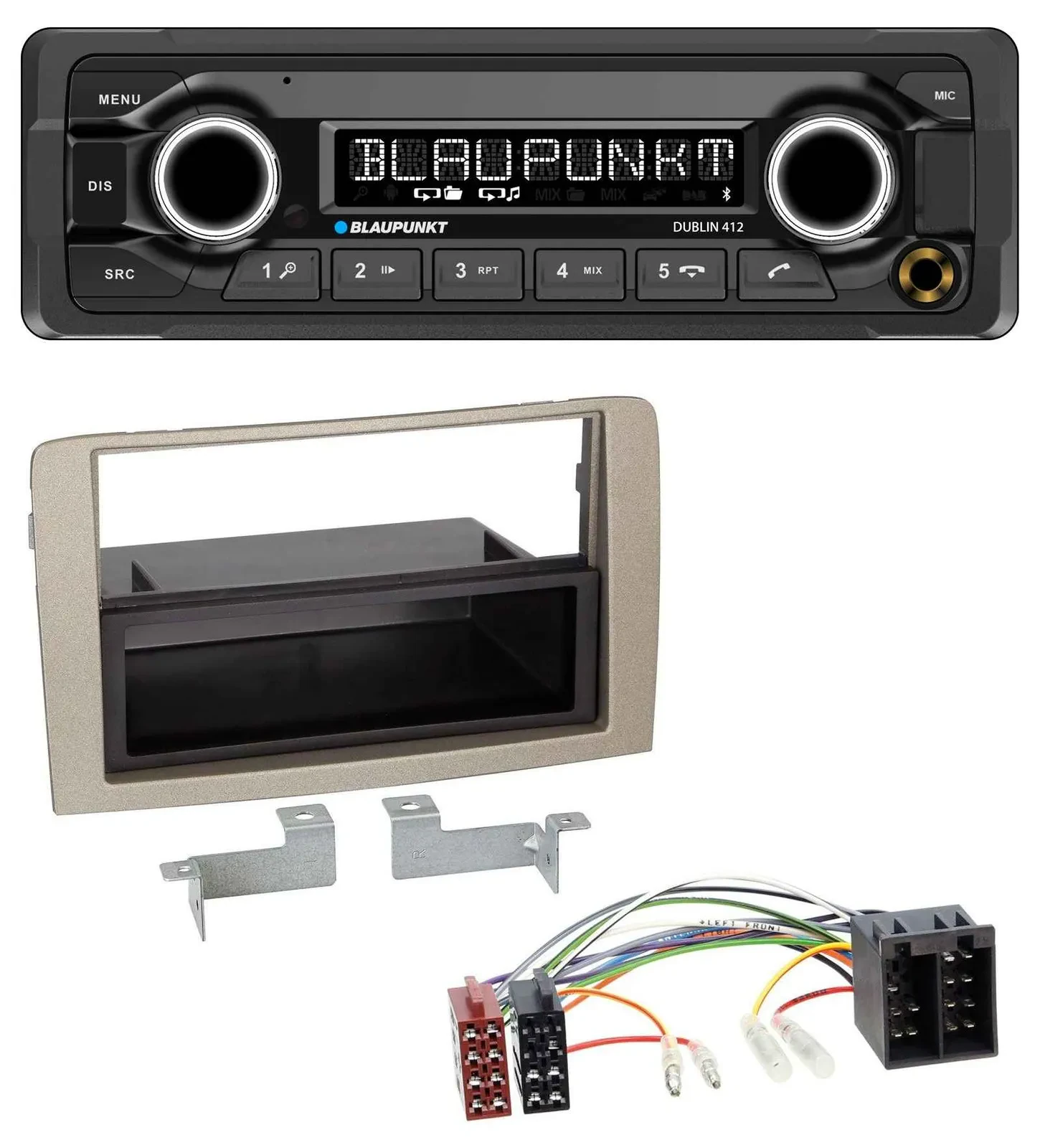 Автомагнитола для Lancia Musa Blaupunkt MP3 Bluetooth USB AUX
