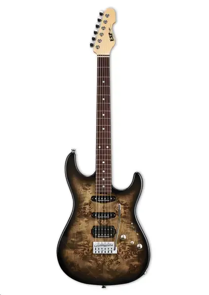 Электрогитара ESP Original Snapper CTMR Nebula Black Burst