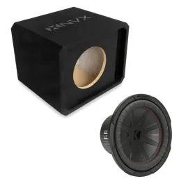 Сабвуфер NVX NE101P_48CWR104 10", фазоинверторный (slot ported), 3/4" MDF, 1 динамик, с сабвуфером CompR