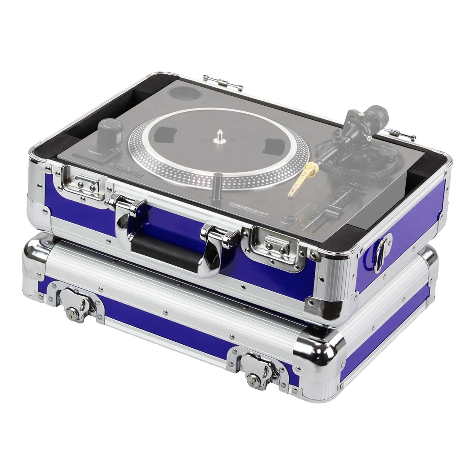 Кейс для проигрывателя Odyssey KRP7BLU KROM Series для Reloop RP-7, синий