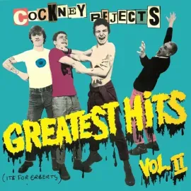 Виниловая пластинка Cockney Rejects - Greatest Hits Vol 2 - Sky Blue Vinyl [New Vinyl LP] Blue, Colo