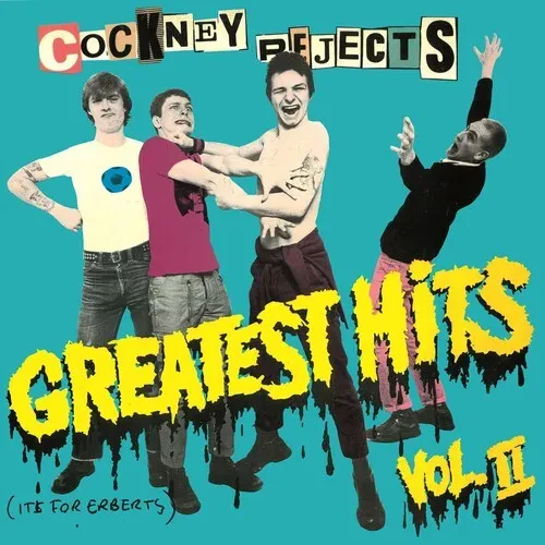 Виниловая пластинка Cockney Rejects - Greatest Hits Vol 2 - Sky Blue Vinyl [New Vinyl LP] Blue, Colo