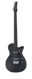 Электрогитара Danelectro Baritone Black Metalflake