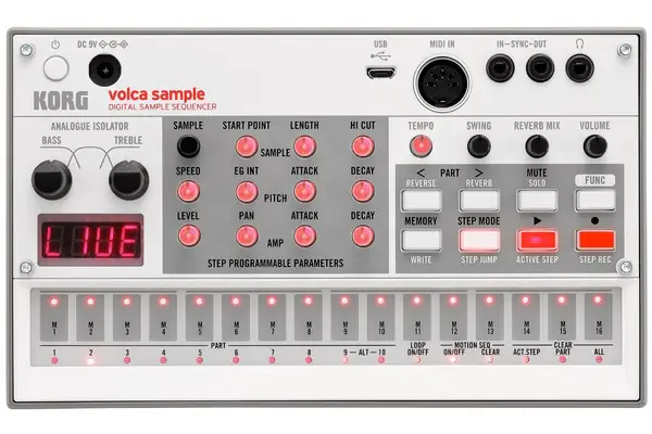 Грувбокс KORG Volca Sample 2