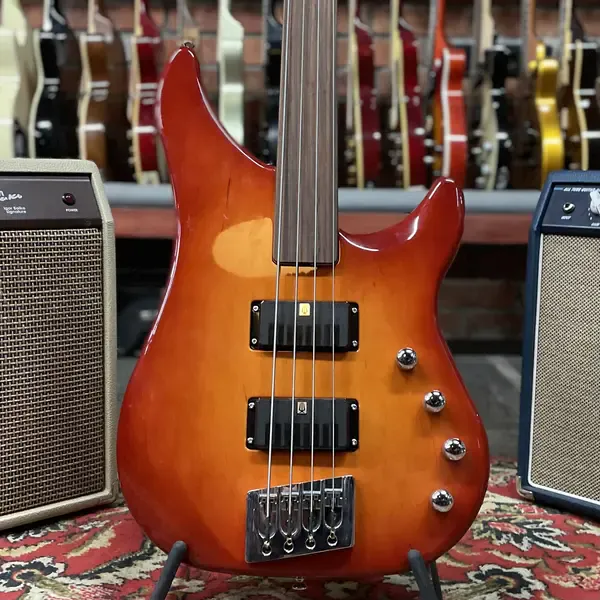 Бас-гитара Vigier VE4ECFW Excess Orignal Fretless Sunburst