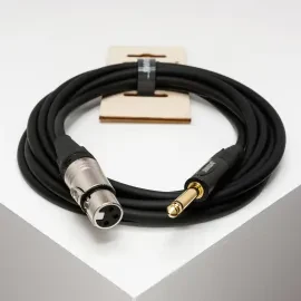 Коммутационный кабель SHNOOR IC124-XFJM-6m Black 6 м